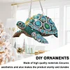 Meeresschildkröten 2d flache DIY hängende Diamant Kunst Kit Wandaufhängung Kunst für Wohnkultur