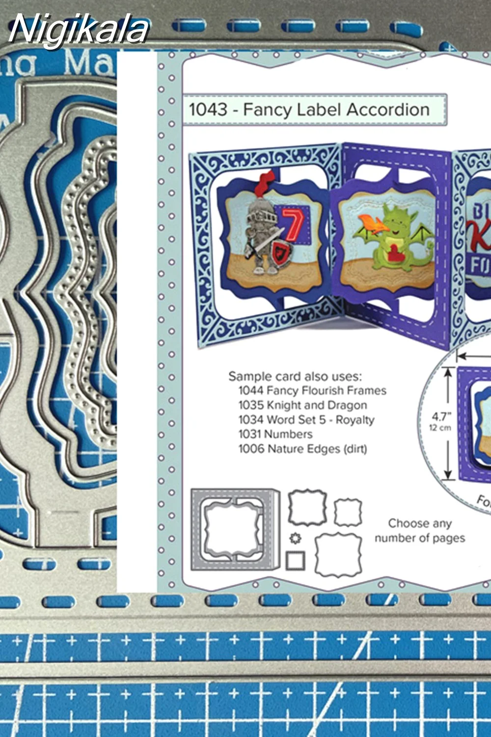 Nigikala Goddess Metal Cutting Dies Card set diy Scrapbooking Photo Album Decorative Embossing Paper Card Crafts Die