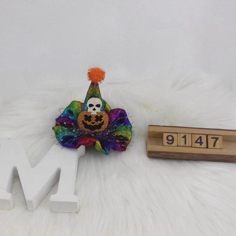 Halloween Funny Pumpkin Spider Skull Synthetic Resin Alloy Party Festival Cosplay Party Accessories Party Supplies