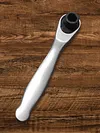 1/4inch Fast Rotatable Double Ended Socket Ratchet Wrench Screwdriver 72 Teeth