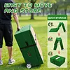 [US Local Warehouse] 88x28x6 Inch Foldable Pitching Mound with Carry Handle Baseball Pitchers Mound