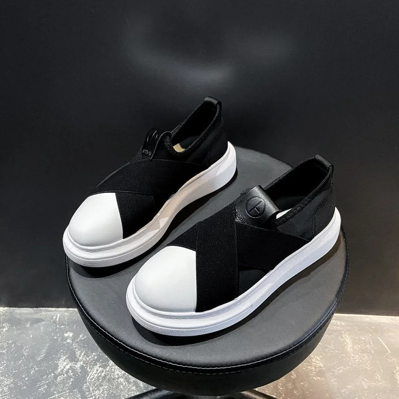 Spring Autumn Women Shoes 2021 New High Top Comfortable Lightweight Flats Women Casual Sneakers Platform Woman Footwear