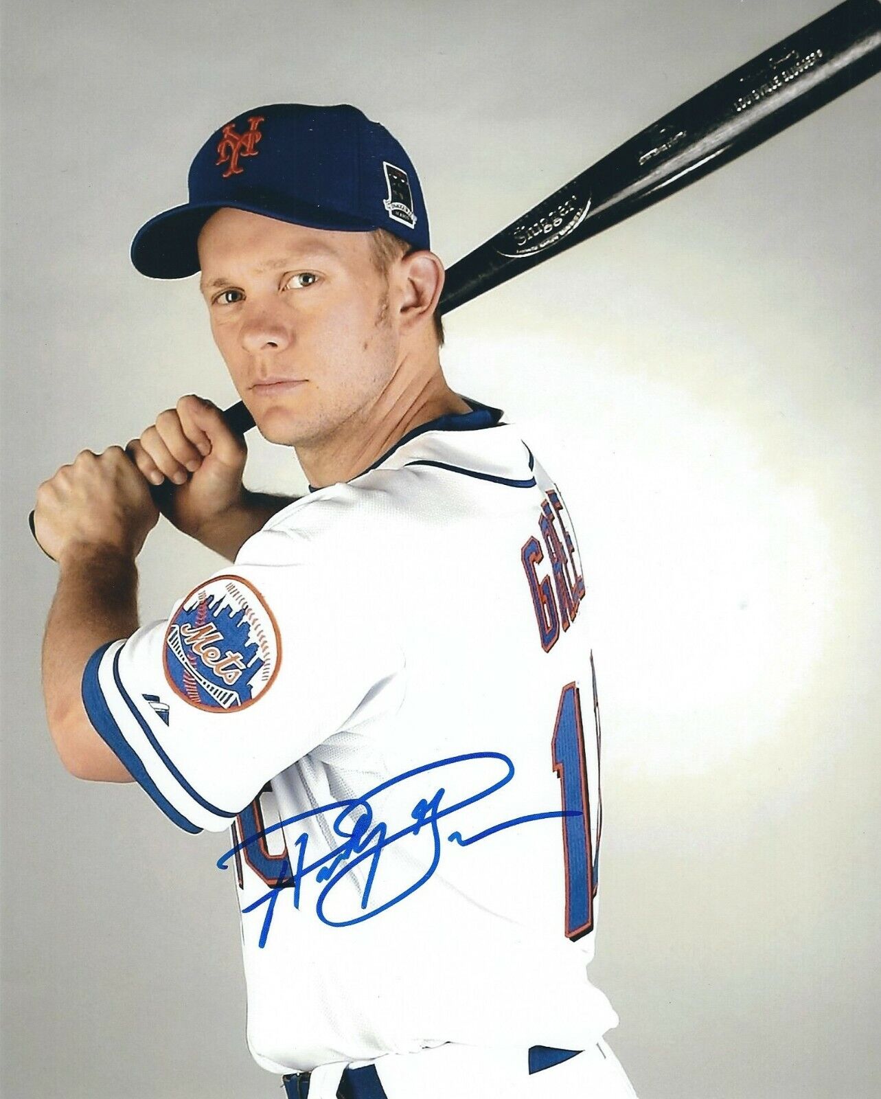 Signed 8x10 ANDY GREEN New York Mets Autographed Photo Poster painting - COA