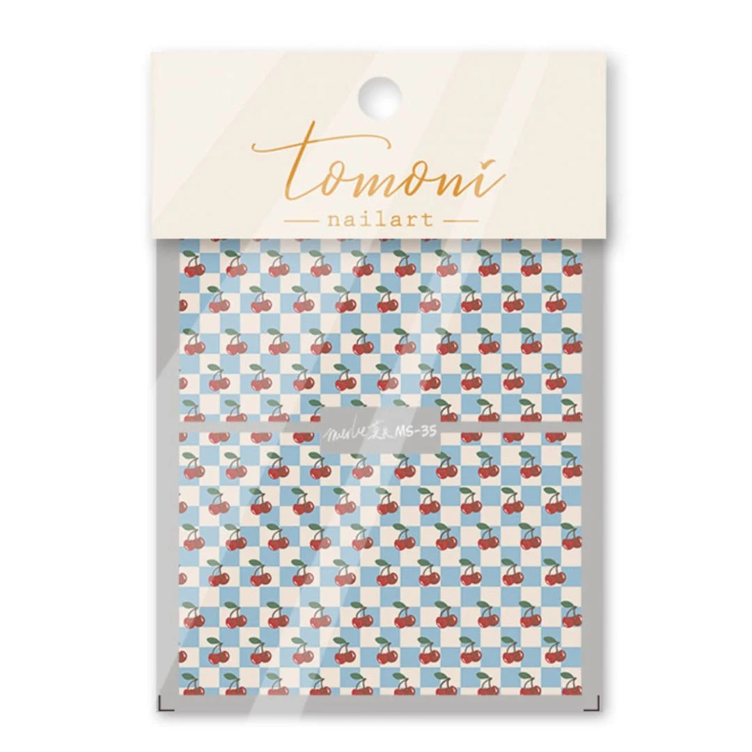 Beautizon Strawberry Cute Image Quality 3D Engraved Nail Stickers Nail Art Decorations Nail Decals Design