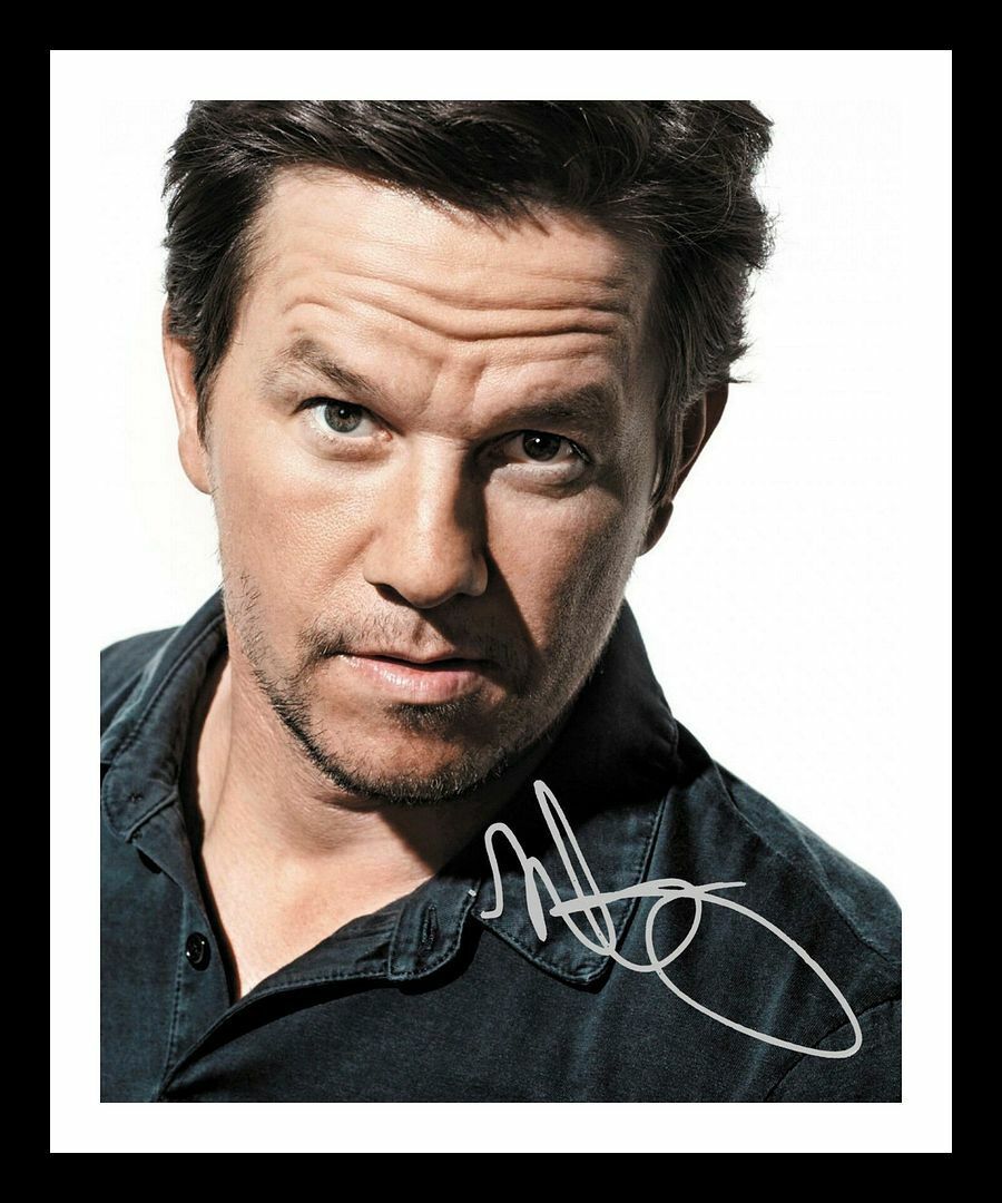 Mark Wahlberg Autograph Signed & Framed Photo Poster painting 1