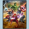 Marvel - Complète Rond Peinture au Diamant  30*40cm