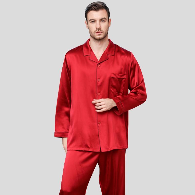 Realsilklife 22 Momme Pure Silk Pajamas For Men