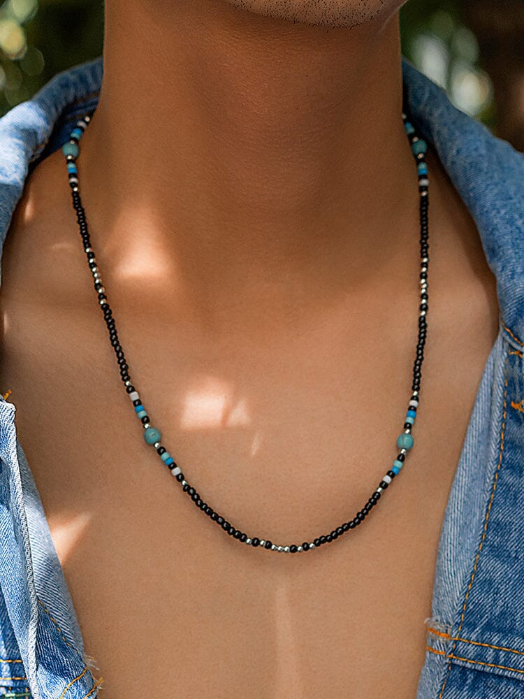 Stylish Mixed Beaded Necklace