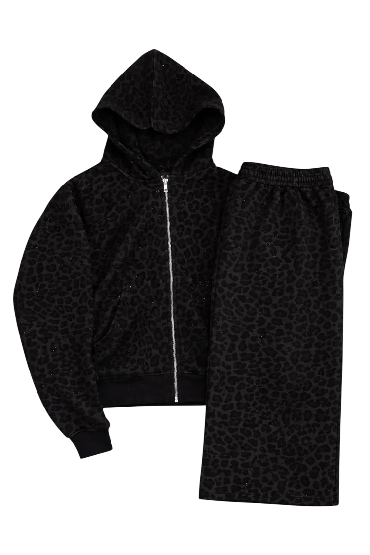 Stardust Cheetah Set-Black