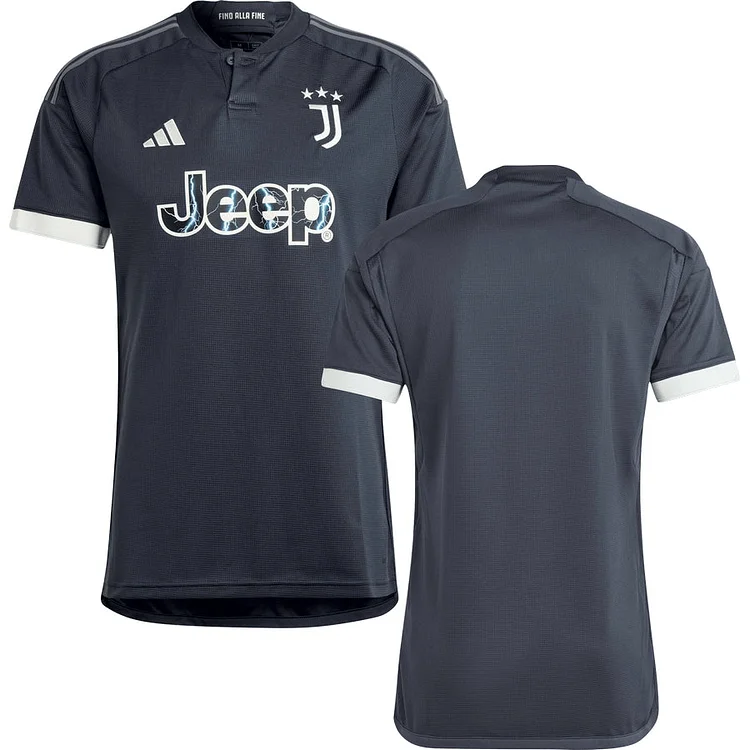 Juventus FC Third Trikot 2023-2024 - Schwarz