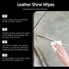 40Pcs Car Interior Cleaner Wipes Disposable Car Leather Wipes Conditioning Wipes