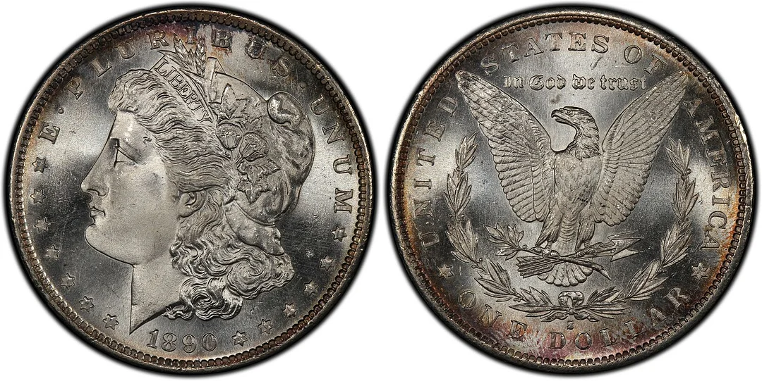 1890-S Morgan Silver Dollar