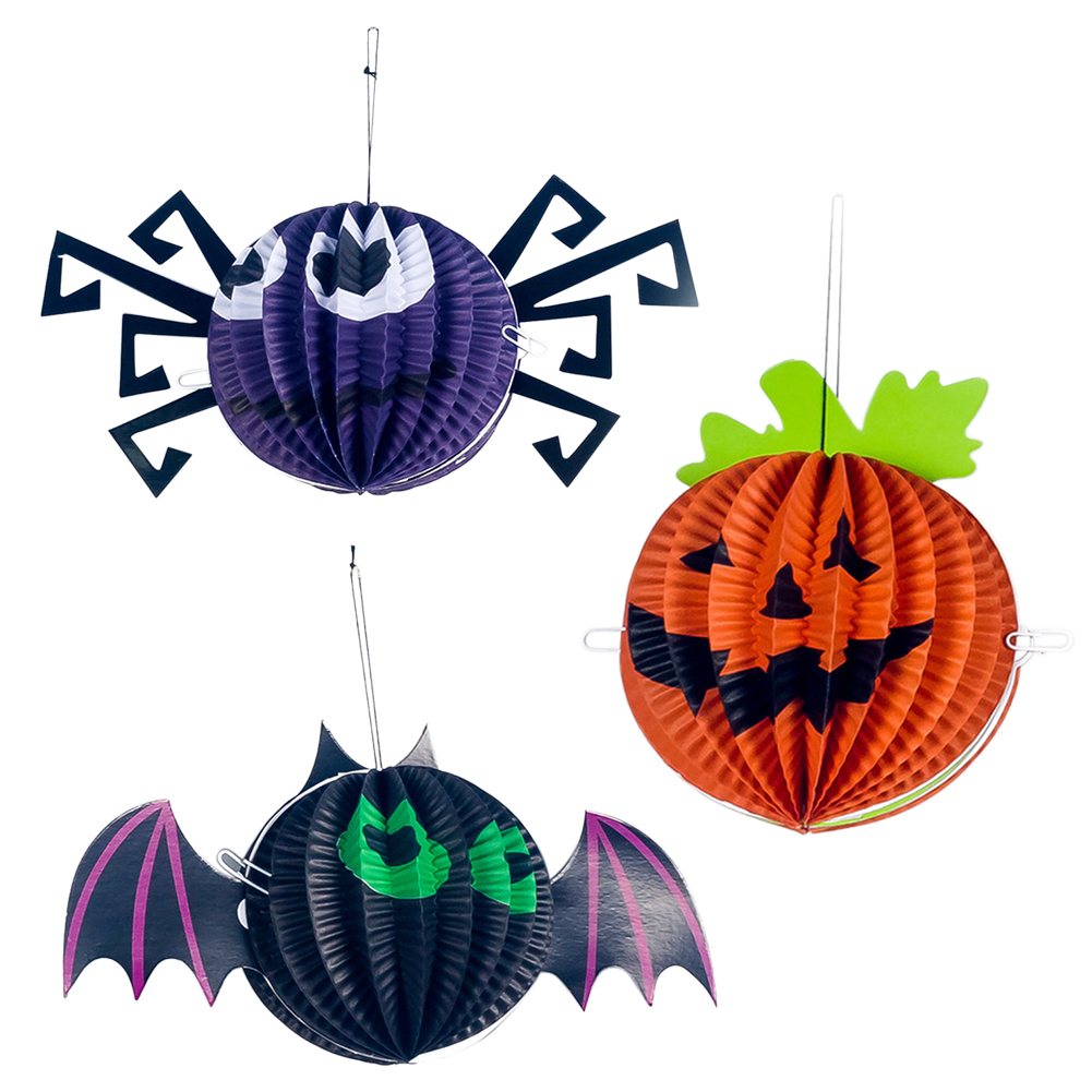 

Halloween Ornaments Spider/Pumpkin/Bat Hanging Pendant Bar Party Decoration, 501 Original