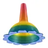 Gradient Color Diamond Painting Organizer Funnel Morning Glory Design Portable Drill Funnel for DIY Craft Easy Transfer Tools (Style C)