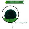 St Patricks Day Hat Sequins Lucky Pom Beanie Hats Green Knit Winter Hat for Irish-Themed Events