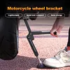 Motorcycle Jack Kickstand Wheel Support Side Stand Paddock Portable Lifter Frame