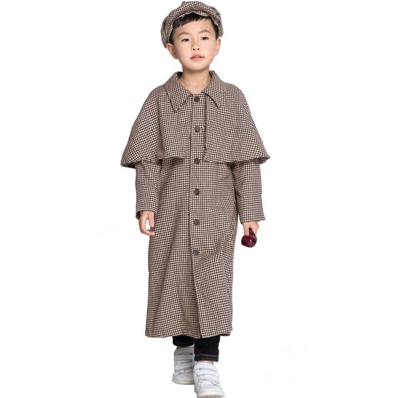 [Wetrose] In Stock Lil Detective Cosplay Costume Halloween Sherlock Spy Kid Size Kids Boy Stage Performance Children Day
