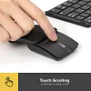 MF10 Foldable Mouse Ultra-Thin Portable Bluetooth Adapter iPad Computer Silent Mini Mouse