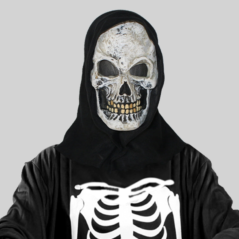 Vintage Style Exaggerated Funny Skull Pvc Halloween Unisex