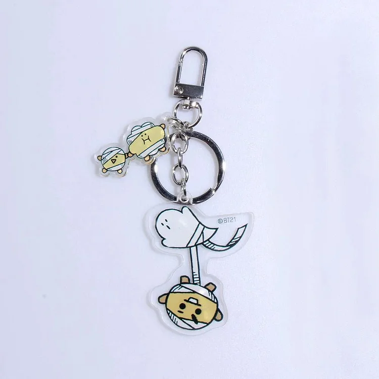 BT21 Halloween Keychain - Gotamochi Kawaii Shop, Kawaii Clothes