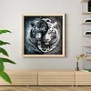 Tiger-11CT Stamped Cross Stitch Kit(40*40cm)