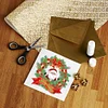 Diamond Painting Santa Claus Stickers Self-Adhesive Sticker for Kids Gifts