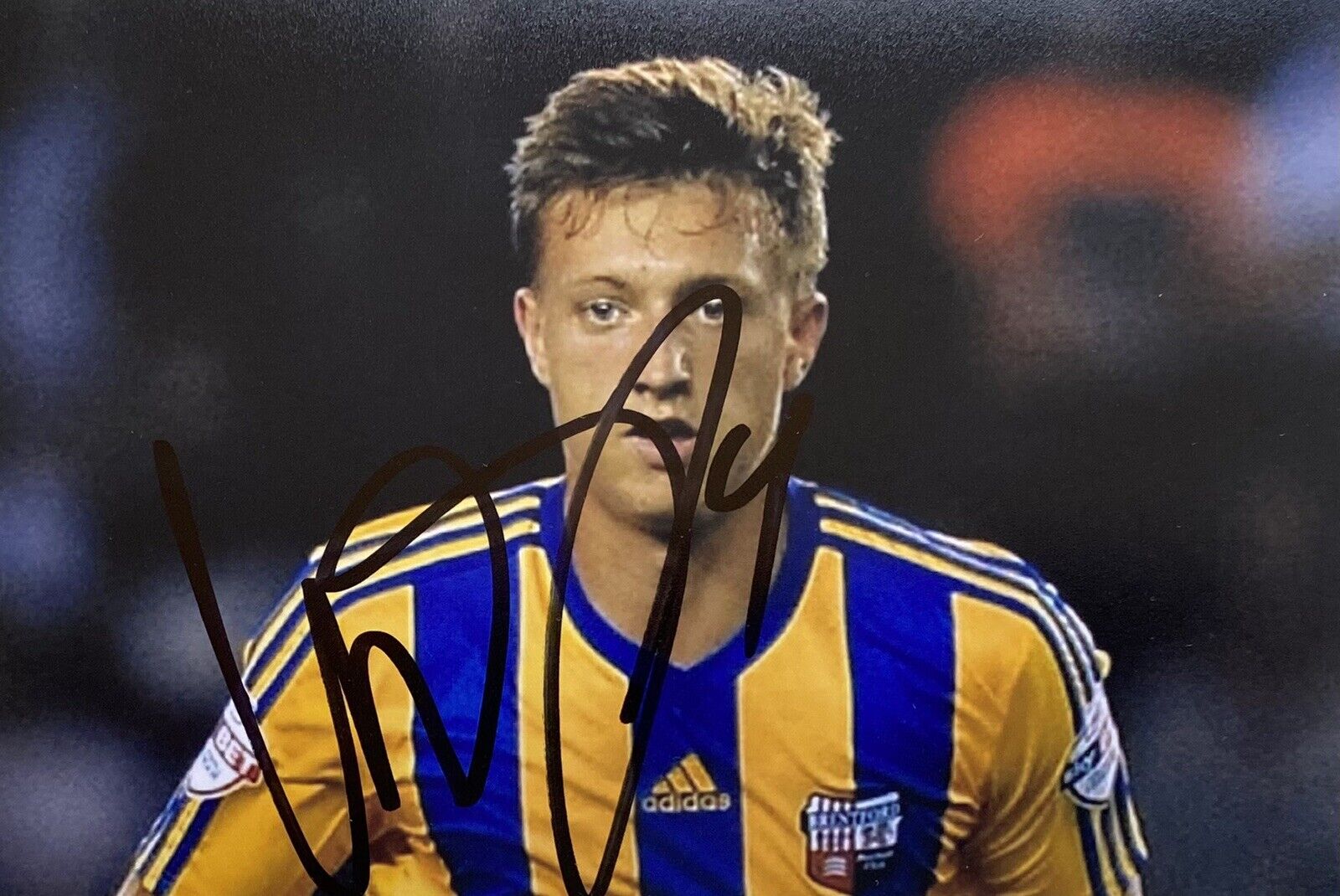 Luke Norris Genuine Hand Signed Brentford 6X4 Photo Poster painting