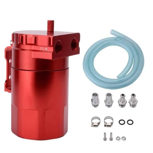 300ml Aluminum Baffled Oil Catch Can Reservoir Tank