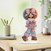 (Multistyle) Acrylique Mignon Fille-Bricolage Ornement 5D Bricolage Artisanat