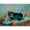 Diamond Painting -DIY Round Drill Cute Cat