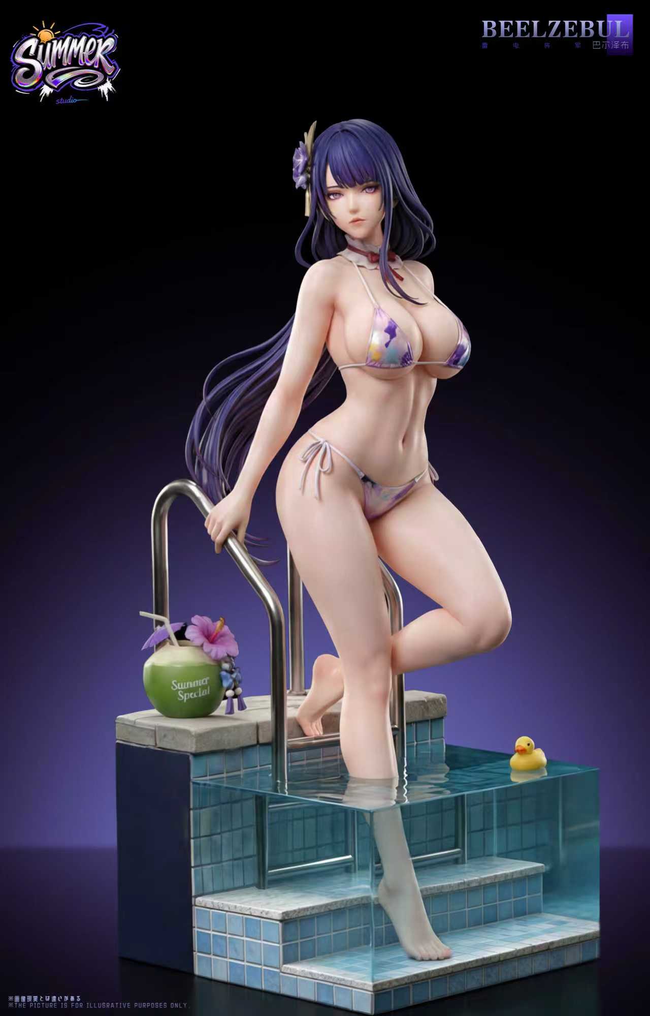 Summer Studio - ​​라이덴 쇼군 겐신 임팩트 1/4 스케일 스테츄(GK)