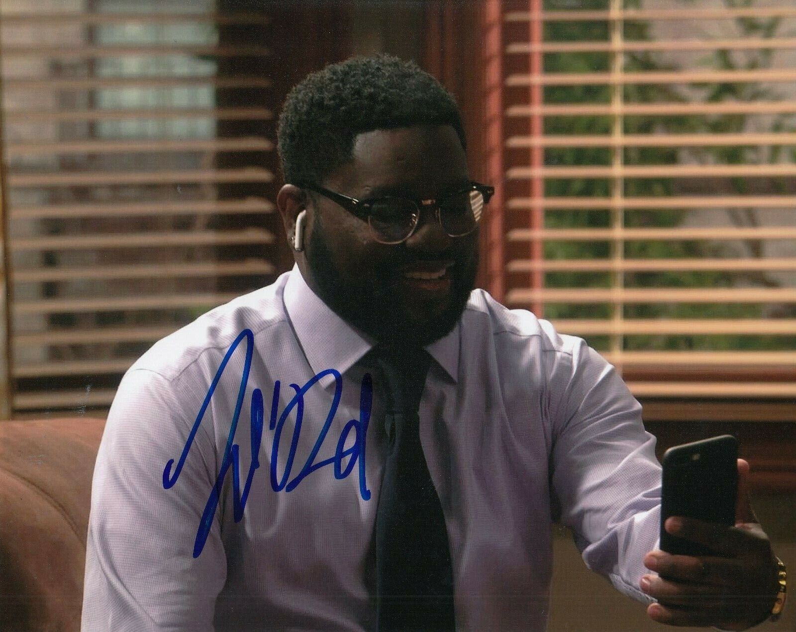 LIL REL HOWERY signed (GET OUT) Bird Box MOVIE Star 8X10 autographed W/COA #2