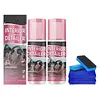 100ml Car Interior Cleaner Spray with Towel and Sponge All Purpose Car Interior Detailer Cleaner for Dashboards Seats Leather Plastic
