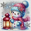 (Multi-Style) Cute Snowman-18CT Stamped Cross Stitch 30*30cm/11.81*11.81in tapestrymarket