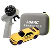 R02 1/64 Full-Scale Mini Remote Control Car 2.4GHz, 1m/s Speed, Rear-Wheel Drive, Equipped With LED Lights and a Portable Carrying Bag.