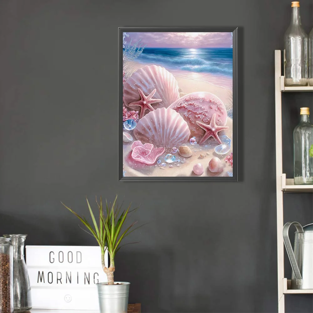 Diamond Painting - Full Round Drill - Beach(30*40cm)