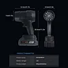 Violent Fan Handheld Air Dryer Lightweight Car Dryer for Cars Computer Keyboards