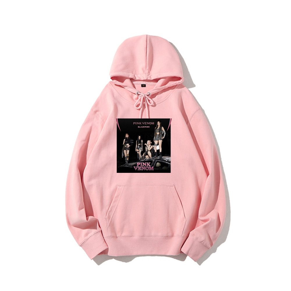 Blackpink PINK VENOM Add Fleece Hoodies