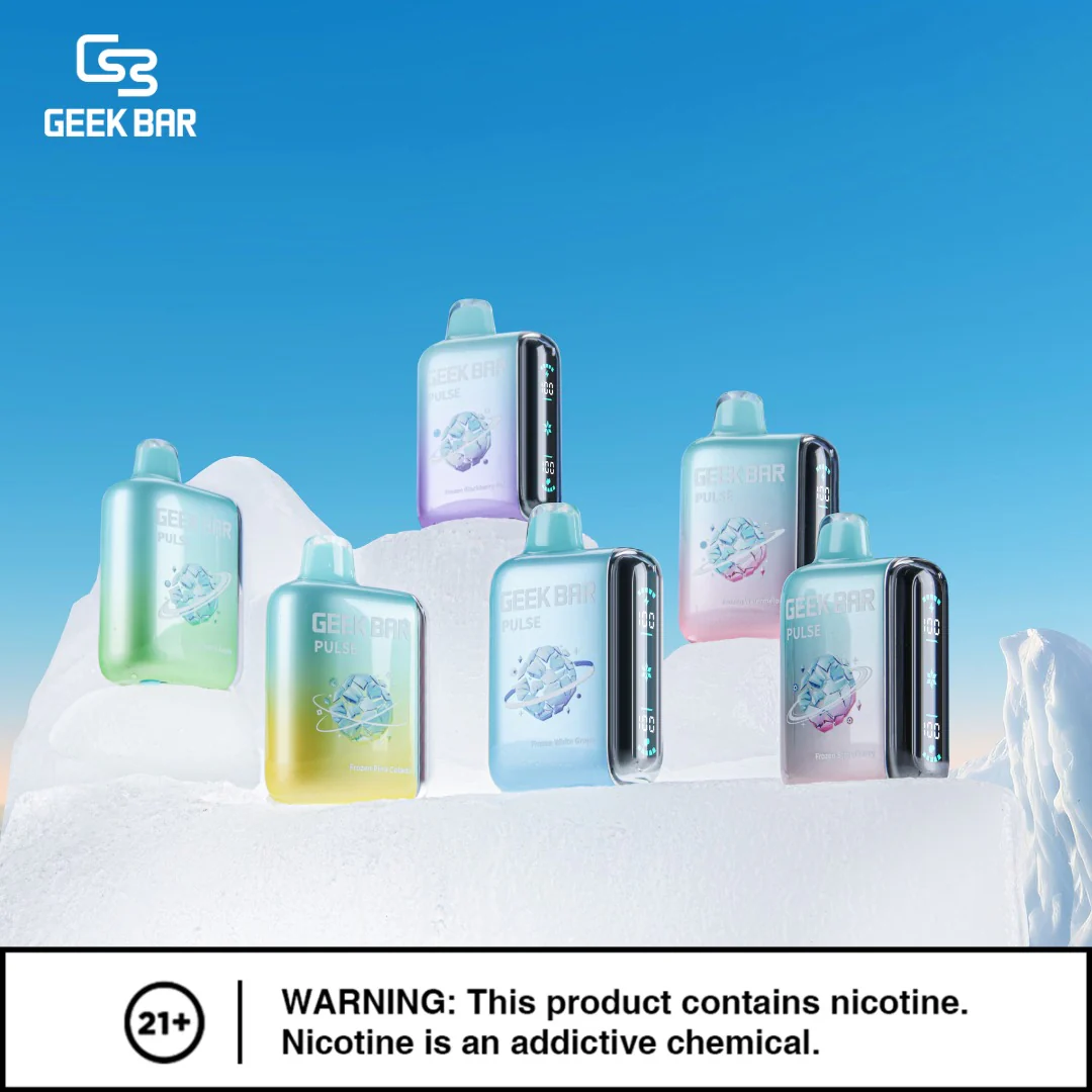 Geek Bar Pulse 15000 Frozen Edition Review: Fresh & Icy Flavor esmovape