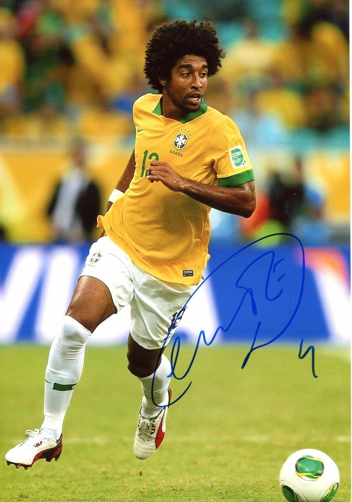 Dante SOCCER autograph, IP signed Photo Poster painting