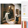 Grandma 11CT 3 Strands DIY Counted Cross Stitch Kits 17.72x17.72inch Needlework Embroidery Kit Cross Stitch Patterns Arts Craft Kits for Beginners Adults Home Decor