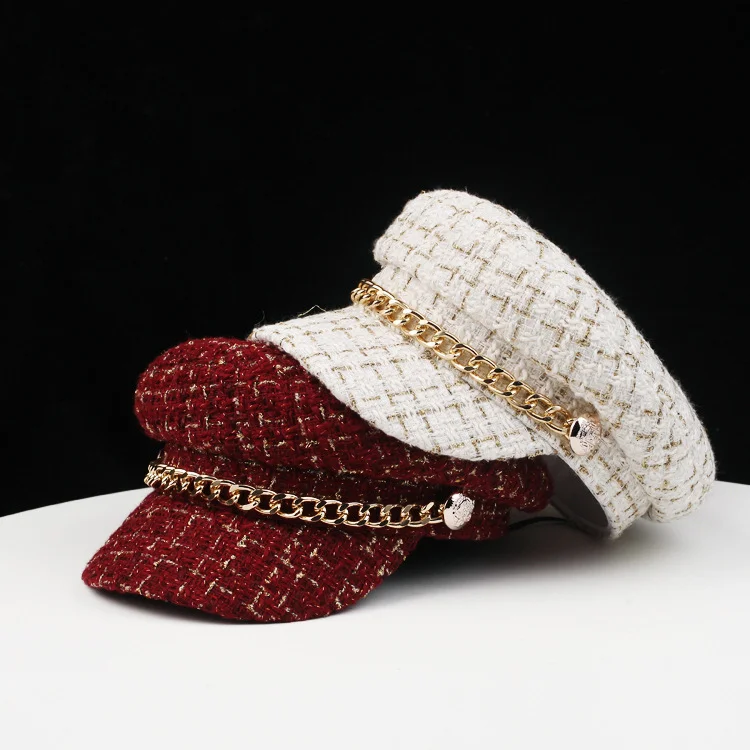 Women's retro autumn and winter beret