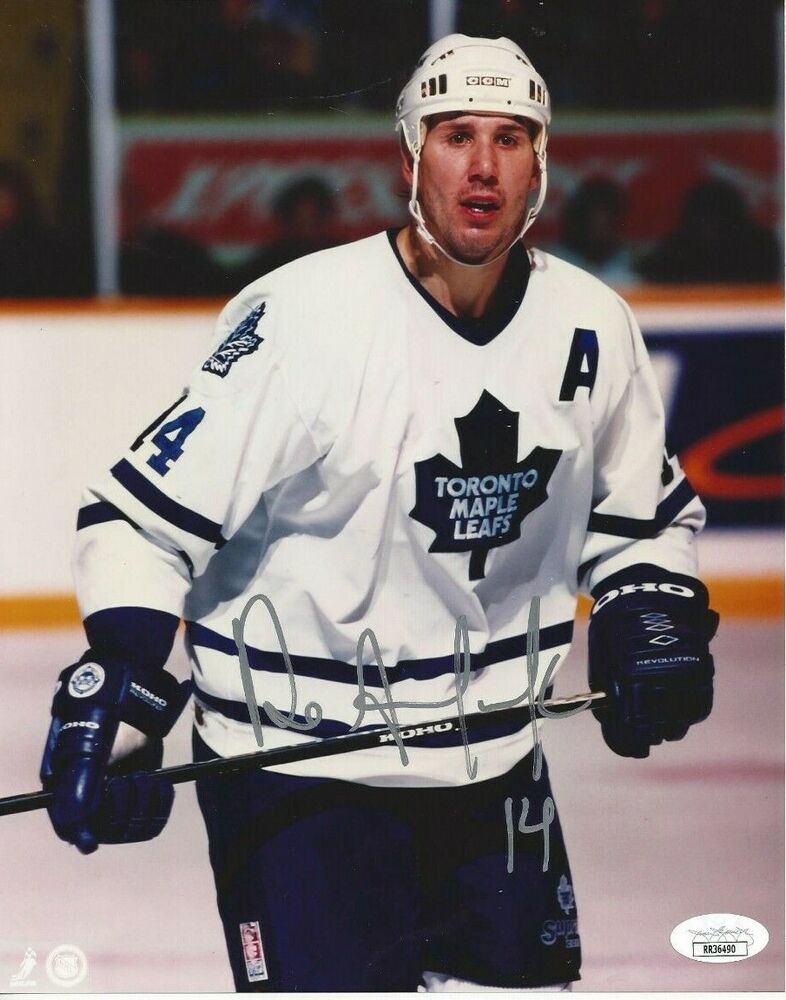 Dave Andreychuk Autographed 8x10 Toronto Mapleleafs JSA  C376