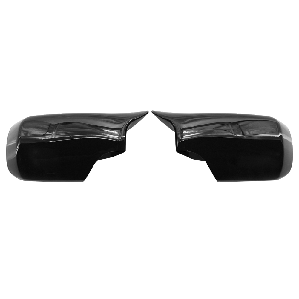 

1 Pair Horn Side Mirror Cover Gloss Black for BMW E46 3 Series 1998-2005, 501 Original