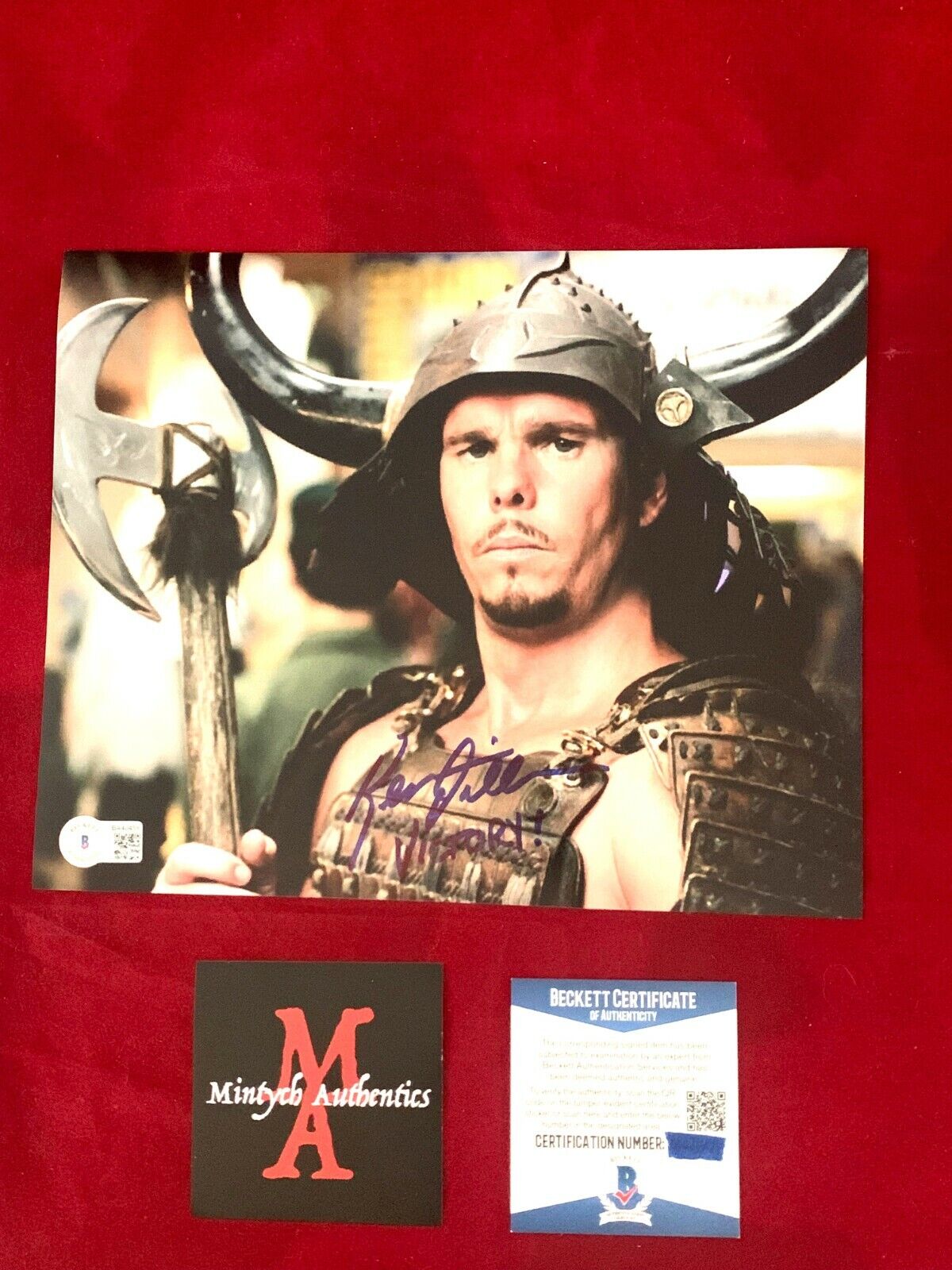 KEVIN DILLON AUTOGRAPHED SIGNED 8x10 Photo Poster painting! ENTOURAGE! DRAMA! BECKETT COA!