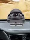 Car Dashboard Compass Multi-function Navigation Magnetic Compass for Camping