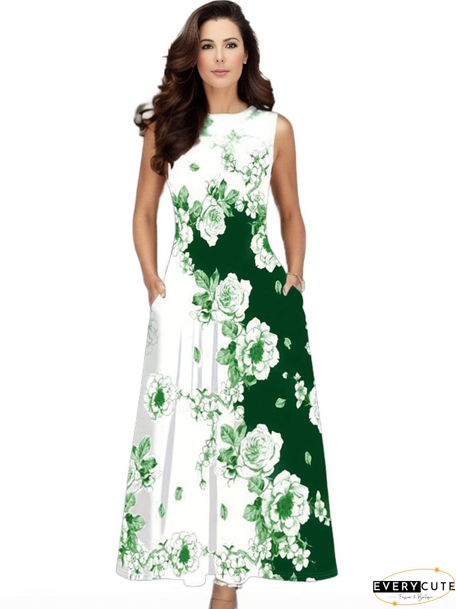 Plus Size Floral Dress