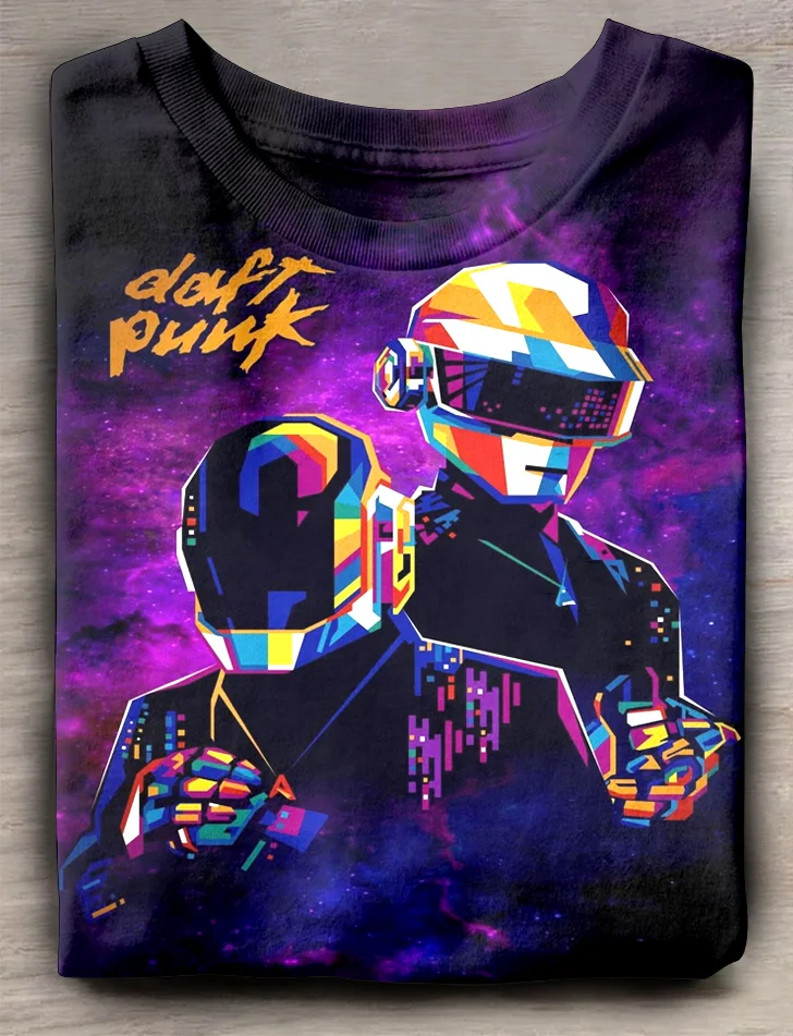 Eagerlys Daft Punk T-shirt Eagerlys