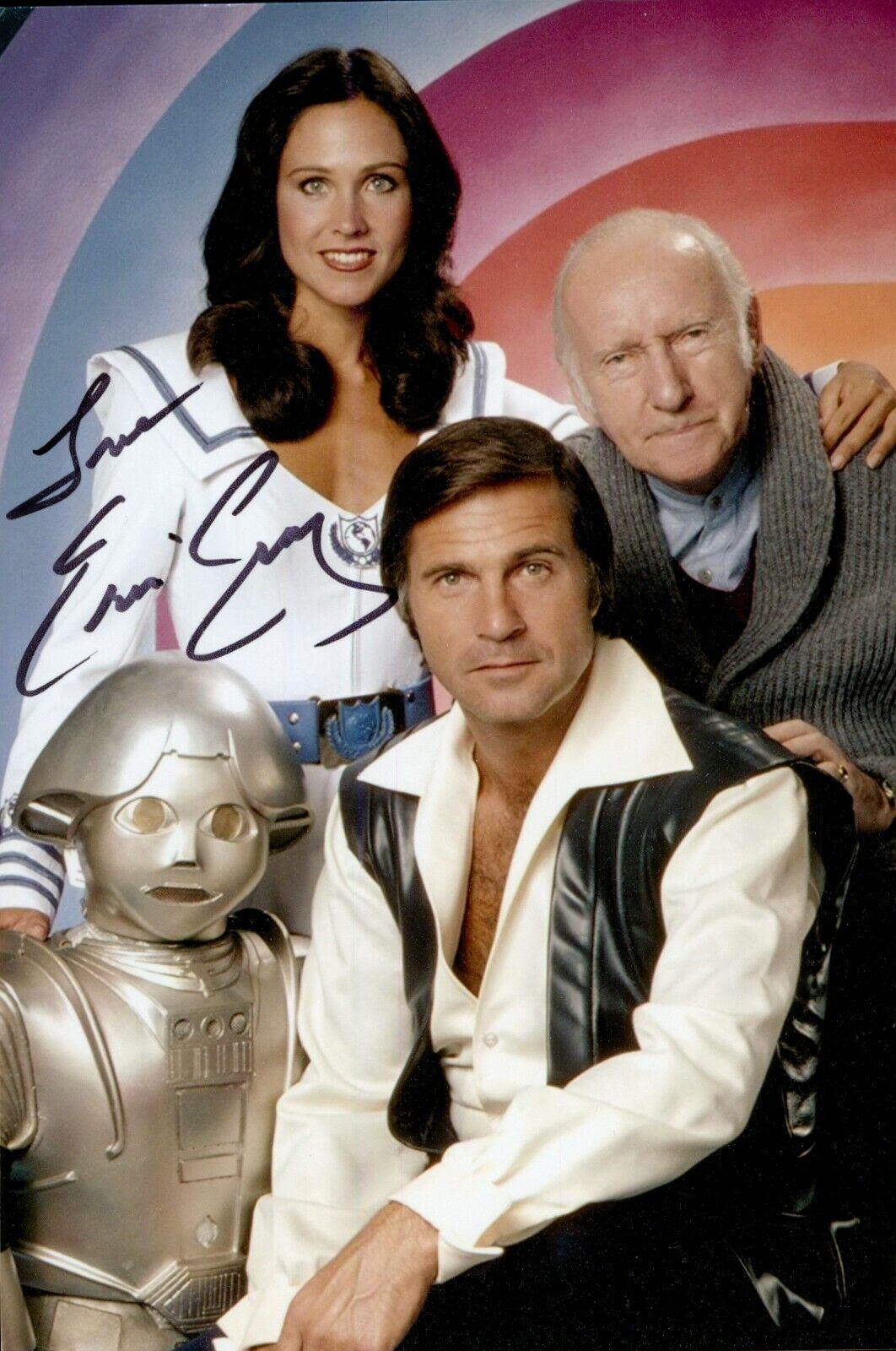 Erin Gray Hand Signed 6x4 Photo Poster painting Buck Rogers in the 25th Century Autograph + COA