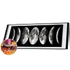 (US Only)Moon 5D DIY Full Drill Round Diamond Painting Kit for Home Wall Decor 115x30cm